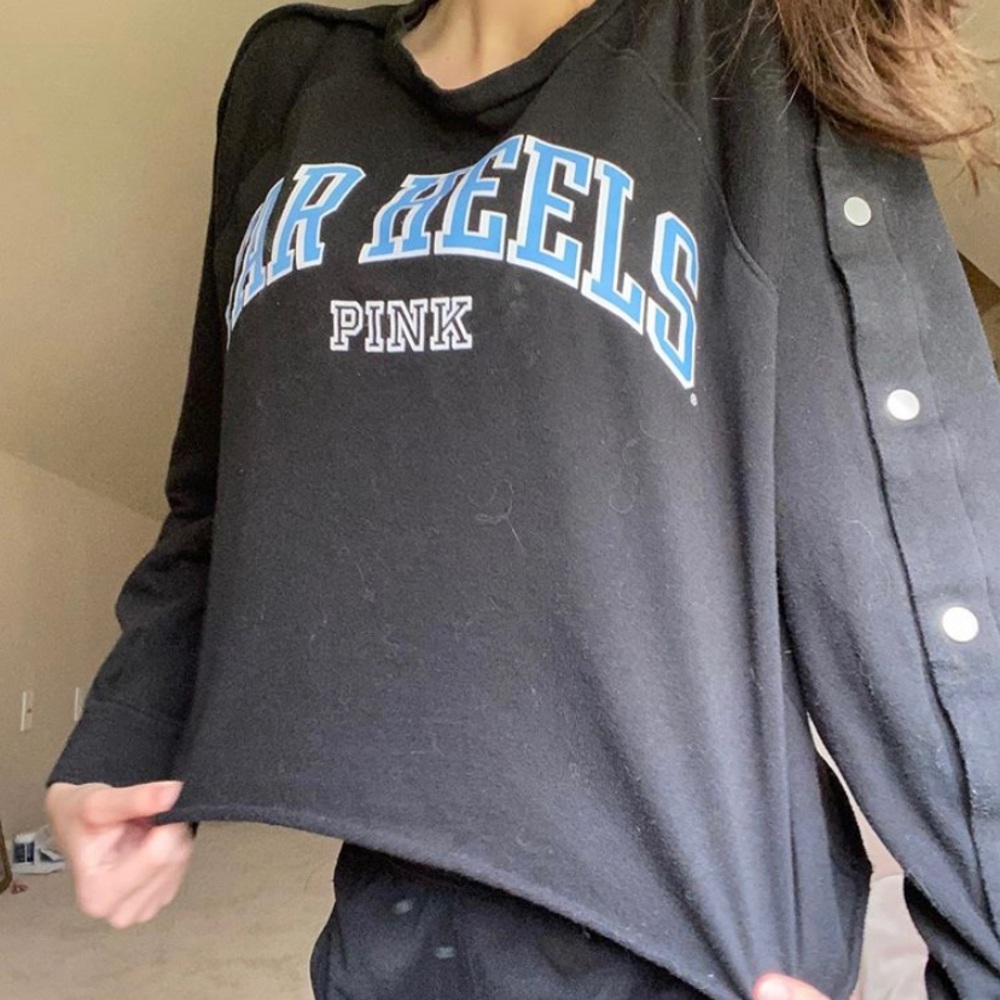 PINK Tar Heels Shirt